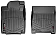 444021 Front Row FloorLiner Series Molded Floor Liner, Black Made of Rubberized Thermoplastic Polyolefins