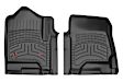 444651IM Front Row FloorLiner HP Series Molded Floor Liner, Black Made of Rubberized Thermoplastic Elastomer