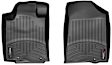 444661 Front Row FloorLiner Series Molded Floor Liner, Black Made of Rubberized Thermoplastic Polyolefins