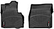 2014 Mercedes Benz G63 AMG - Front Row Molded Floor Liner, Black, Made of Rubberized Thermoplastic Polyolefins, FloorLiner Series