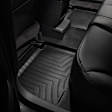 2018 Audi A3 Sportback e-tron - Second Row Molded Floor Liner, Black, Made of Rubberized Thermoplastic Elastomer, FloorLiner HP Series