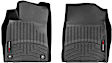 445031 Front Row FloorLiner Series Molded Floor Liner, Black Made of Rubberized Thermoplastic Polyolefins