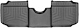 445262 Second Row FloorLiner Series Molded Floor Liner, Black Made of Rubberized Thermoplastic Polyolefins
