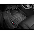 445431-445422 Front and Rear FloorLiner Series Molded Floor Liner, Black Made of Rubberized Thermoplastic Elastomer