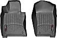 445861 Front Row FloorLiner Series Molded Floor Liner, Black Made of Rubberized Thermoplastic Polyolefins