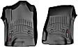 446071 Front Row FloorLiner Series Molded Floor Liner, Black Made of Rubberized Thermoplastic Polyolefins