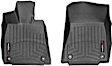 446241 Front Row FloorLiner Series Molded Floor Liner, Black High-Density Tri-Extruded (HDTE)