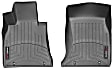 447381 Front Row FloorLiner Series Molded Floor Liner, Black High-Density Tri-Extruded (HDTE)