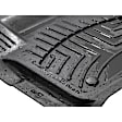 448282IM Second Row FloorLiner HP Series Molded Floor Liner, Black Made of Rubberized Thermoplastic Elastomer