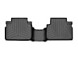 448682 Second Row FloorLiner Series Molded Floor Liner, Black Made of Rubberized Thermoplastic Polyolefins