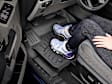 448841IM Front Row FloorLiner HP Series Molded Floor Liner, Black Made of Rubberized Thermoplastic Elastomer