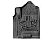 448841IM Front Row FloorLiner HP Series Molded Floor Liner, Black Made of Rubberized Thermoplastic Elastomer