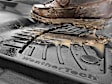 448841IM Front Row FloorLiner HP Series Molded Floor Liner, Black Made of Rubberized Thermoplastic Elastomer