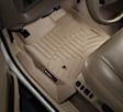 450241 Front Row FloorLiner Series Molded Floor Liner, Tan Made of Rubberized Thermoplastic Polyolefins