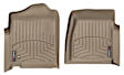 450281 Front Row FloorLiner Series Molded Floor Liner, Tan Made of Rubberized Thermoplastic Polyolefins