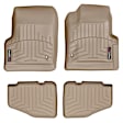 1998 Jeep Wrangler - FloorLiner Series, Tan, Front and Rear, Molded Floor Liner, Sport Utility, Made of Rubberized Thermoplastic Polyolefins
