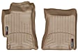 450971 Front FloorLiner Series Molded Floor Liner, Tan Made of Rubberized Thermoplastic Polyolefins