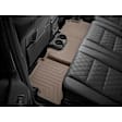 451251-450023 Front and Rear FloorLiner Series Molded Floor Liner, Tan Made of Rubberized Thermoplastic Polyolefins