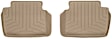 451272 Second Row FloorLiner Series Molded Floor Liner, Tan Made of Rubberized Thermoplastic Polyolefins