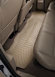 451272 Second Row FloorLiner Series Molded Floor Liner, Tan Made of Rubberized Thermoplastic Polyolefins