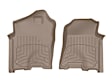 4514281IM Front Row FloorLiner HP Series Molded Floor Liner, Tan Made of Rubberized Thermoplastic Elastomer