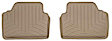 451462 Second Row FloorLiner Series Molded Floor Liner, Tan Made of Rubberized Thermoplastic Polyolefins