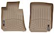 451581 Front Row FloorLiner Series Molded Floor Liner, Tan Made of Rubberized Thermoplastic Polyolefins