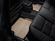 451642 Second Row FloorLiner Series Molded Floor Liner, Tan Made of Rubberized Thermoplastic Polyolefins
