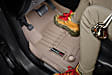 4517301 Front Row FloorLiner Series Molded Floor Liner, Tan Made of Rubberized/Thermoplastic