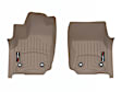 4519191 Front Row Molded Floor Liner, Tan Made of Rubberized Thermoplastic Elastomer