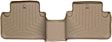 452132 Second Row FloorLiner Series Molded Floor Liner, Tan Made of Rubberized Thermoplastic Polyolefins