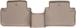 452132 Second Row FloorLiner Series Molded Floor Liner, Tan Made of Rubberized Thermoplastic Polyolefins