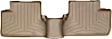 452402 Second Row FloorLiner Series Molded Floor Liner, Tan Made of Rubberized Thermoplastic Polyolefins