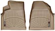 452511 Front Row FloorLiner Series Molded Floor Liner, Tan Made of Rubberized Thermoplastic Polyolefins