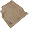 452511 Front Row FloorLiner Series Molded Floor Liner, Tan Made of Rubberized Thermoplastic Polyolefins