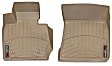 2012 BMW X3 - Front Row Molded Floor Liner, Tan, Made of Rubberized Thermoplastic Polyolefins, FloorLiner Series