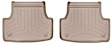 2018 Audi RS3 - Second Row Molded Floor Liner, Tan, Made of Rubberized Thermoplastic Polyolefins, FloorLiner Series