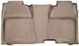 455422 Second Row FloorLiner Series Molded Floor Liner, Tan High-Density Tri-Extruded (HDTE)