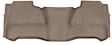 455424 Second Row FloorLiner Series Molded Floor Liner, Tan Made of Rubberized Thermoplastic Polyolefins