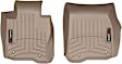 455701 Front Row FloorLiner Series Molded Floor Liner, Tan Made of Rubberized Thermoplastic Polyolefins