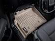 456111 Front Row FloorLiner Series Molded Floor Liner, Tan Made of Rubberized Thermoplastic Polyolefins