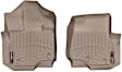 456971 Front Row FloorLiner Series Molded Floor Liner, Tan High-Density Tri-Extruded (HDTE)