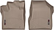 457561 Front Row FloorLiner Series Molded Floor Liner, Tan Made of Rubberized Thermoplastic Polyolefins