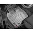 46025-1-2 Front and Rear FloorLiner Series Molded Floor Liner, Gray Made of Rubberized Thermoplastic Polyolefins