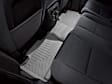 460663 Second Row FloorLiner Series Molded Floor Liner, Gray Made of Rubberized Thermoplastic Polyolefins