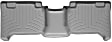 460762 Rear FloorLiner Series Molded Floor Liner, Gray Made of Rubberized Thermoplastic Polyolefins