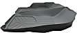 460841 Front Row FloorLiner Series Molded Floor Liner, Gray Made of Rubberized Thermoplastic Polyolefins