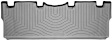 460872 Second Row FloorLiner Series Molded Floor Liner, Gray Made of Rubberized Thermoplastic Polyolefins