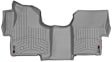 4610631 Front Row FloorLiner Series Molded Floor Liner, Gray Made of Rubberized Thermoplastic Polyolefins