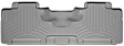 461072 Second Row FloorLiner Series Molded Floor Liner, Gray Made of Rubberized Thermoplastic Polyolefins